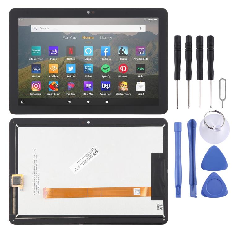 For Amazon Kindle Fire HD 8 12th Gen 2022 R2SP8T LCD Screen with Digitizer Full Assembly (Black) - For Amazon by buy2fix | Online Shopping UK | buy2fix
