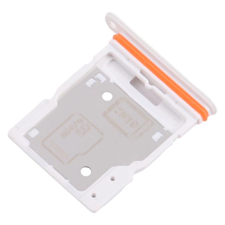 For Nothing CMF Phone 2 Pro SIM Card Tray + SIM Card Tray / Micro SD Card Tray (White) - For Nothing by buy2fix | Online Shopping UK | buy2fix