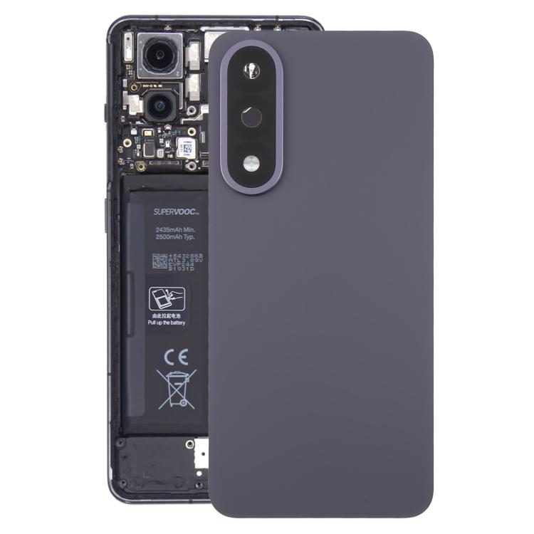For OnePlus Ace 5 Ultra Back Cover with Camera Lens Cover(Black) - Back Cover by buy2fix | Online Shopping UK | buy2fix