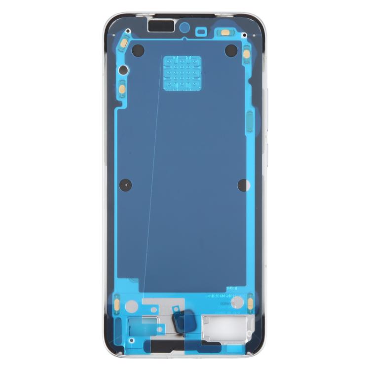 For Xiaomi Redmi Turbo 4 Pro Original Front Housing LCD Frame Bezel Plate (Silver) - Frame Bezel Plate by buy2fix | Online Shopping UK | buy2fix