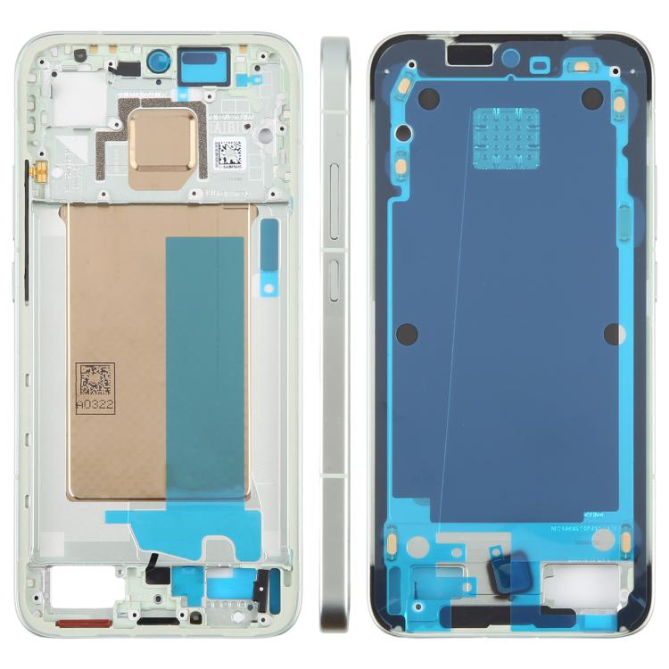For Xiaomi Poco F7 Original Front Housing LCD Frame Bezel Plate (Green) - Frame Bezel Plate by buy2fix | Online Shopping UK | buy2fix