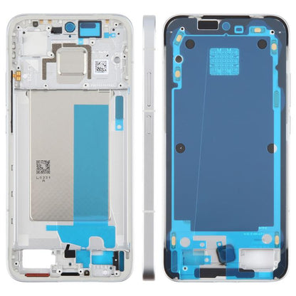 For Xiaomi Poco F7 Original Front Housing LCD Frame Bezel Plate (Silver) - Frame Bezel Plate by buy2fix | Online Shopping UK | buy2fix