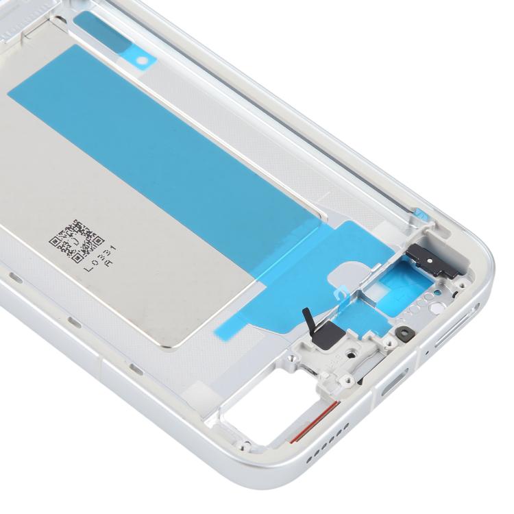 For Xiaomi Poco F7 Original Front Housing LCD Frame Bezel Plate (Silver) - Frame Bezel Plate by buy2fix | Online Shopping UK | buy2fix