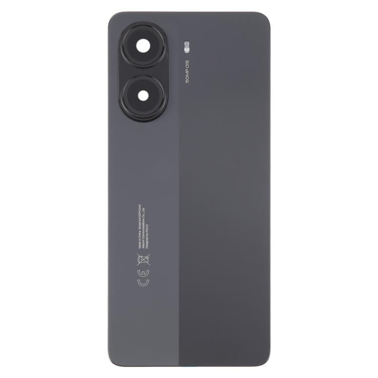 For Xiaomi Poco X7 Pro Original Back Cover(Black) - Back Cover by buy2fix | Online Shopping UK | buy2fix