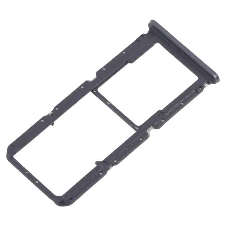For OPPO A3x 4G CPH2641 10pcs Original SIM Card Tray + SIM Card Tray + Micro SD Card Tray (Black) - Card Tray by buy2fix | Online Shopping UK | buy2fix