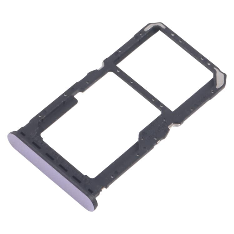 For OPPO A80 5G CPH2639 10pcs Original SIM Card Tray + SIM Card Tray / Micro SD Card Tray (Purple) - Card Tray by buy2fix | Online Shopping UK | buy2fix