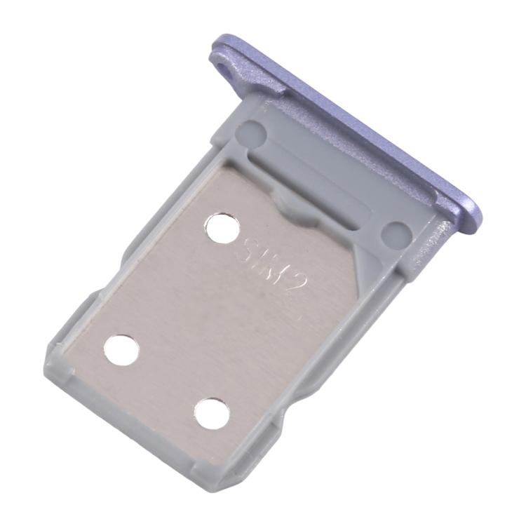 For OPPO Reno8 5G CPH2359 10pcs Original SIM Card Tray + SIM Card Tray (Purple) - Card Tray by buy2fix | Online Shopping UK | buy2fix