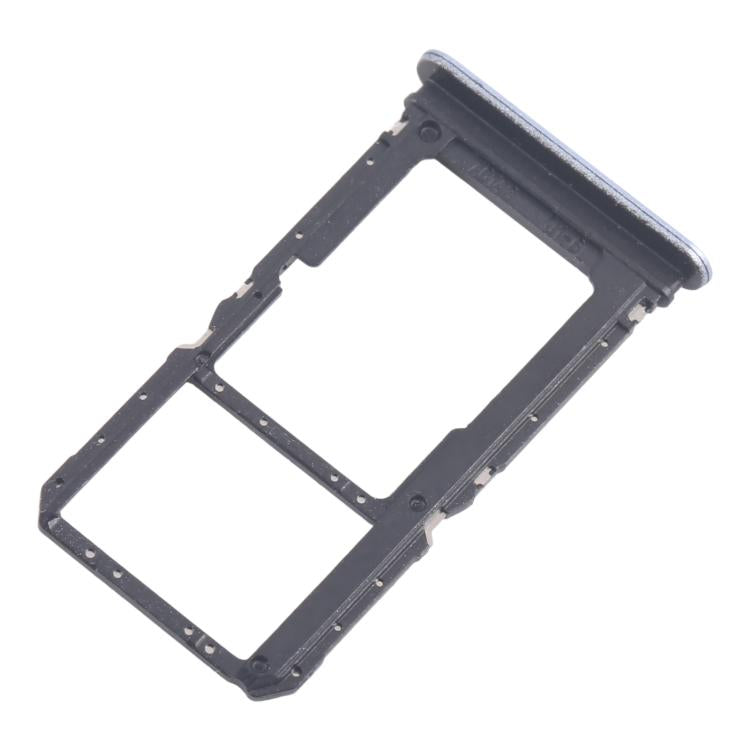 For OPPO F25 Pro 10pcs Original SIM Card Tray + SIM Card Tray / Micro SD Card Tray (Blue) - Card Tray by buy2fix | Online Shopping UK | buy2fix
