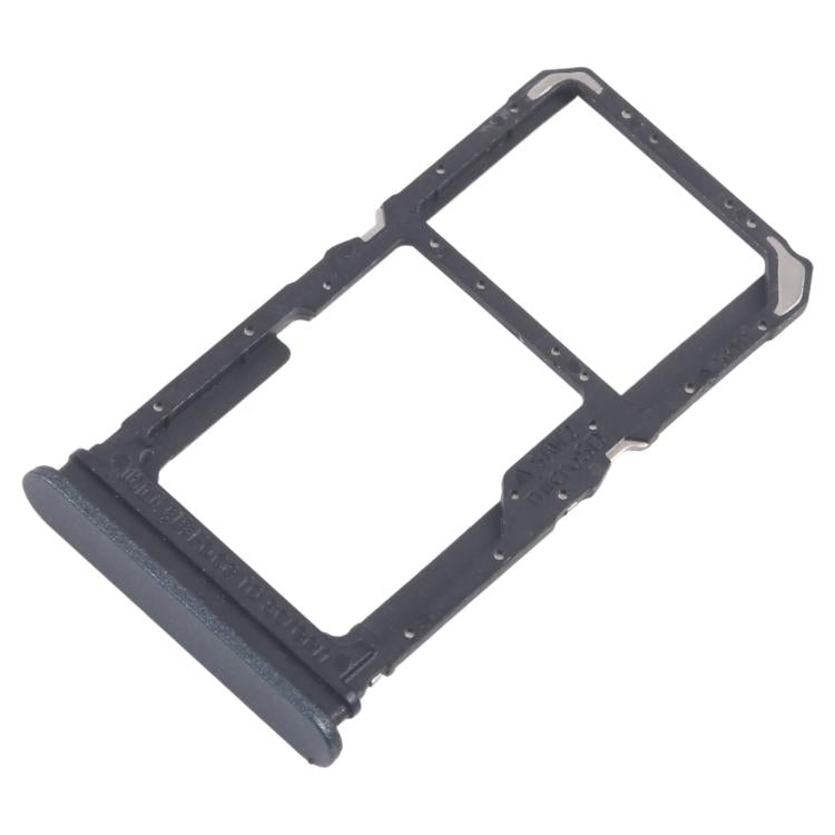 For OPPO Reno11 F CPH2603 10pcs Original SIM Card Tray + SIM Card Tray / Micro SD Card Tray (Black) - Card Tray by buy2fix | Online Shopping UK | buy2fix