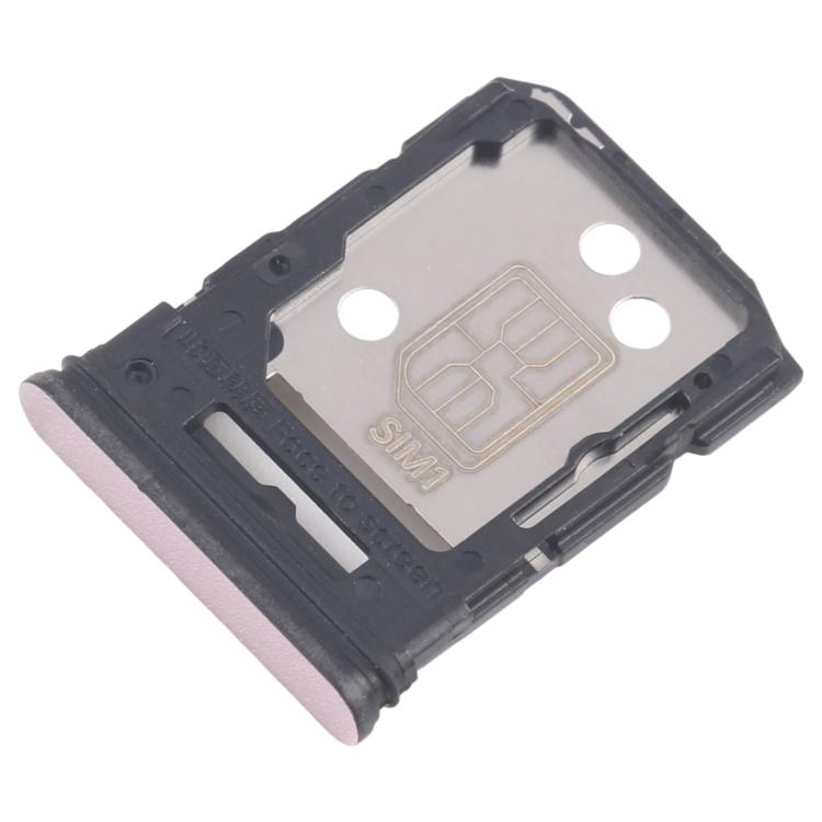For OPPO Reno12 5G CPH2625 10pcs Original SIM Card Tray + SIM Card Tray / Micro SD Card Tray (Pink) - Card Tray by buy2fix | Online Shopping UK | buy2fix