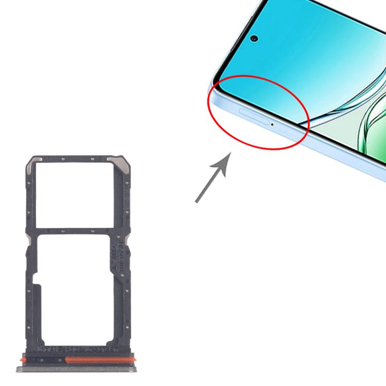 For OPPO A5 Pro 4G CPH2711 10pcs Original SIM Card Tray + SIM Card Tray / Micro SD Card Tray (Gold) - Card Tray by buy2fix | Online Shopping UK | buy2fix