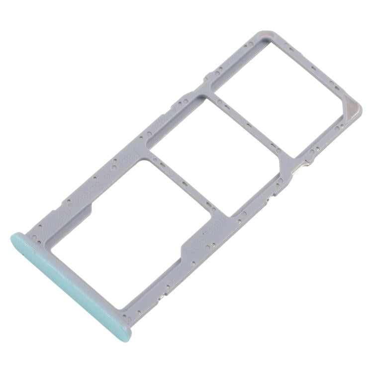 For Realme Note 50 RMX3834 10pcs Original SIM Card Tray + SIM Card Tray + Micro SD Card Tray (Green) - Card Tray by buy2fix | Online Shopping UK | buy2fix