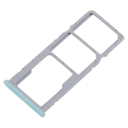 For Realme C51 RMX3830 10pcs Original SIM Card Tray + SIM Card Tray + Micro SD Card Tray (Green) - Card Tray by buy2fix | Online Shopping UK | buy2fix
