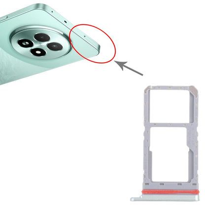 For Realme 13 5G RMX3951 10pcs Original SIM Card Tray + SIM Card Tray / Micro SD Card Tray (Green) - Card Tray by buy2fix | Online Shopping UK | buy2fix