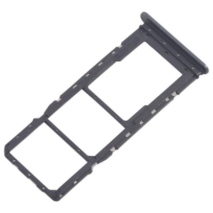 For Realme C65 4G RMX3910 10pcs Original SIM Card Tray + SIM Card Tray + Micro SD Card Tray (Black) - Card Tray by buy2fix | Online Shopping UK | buy2fix