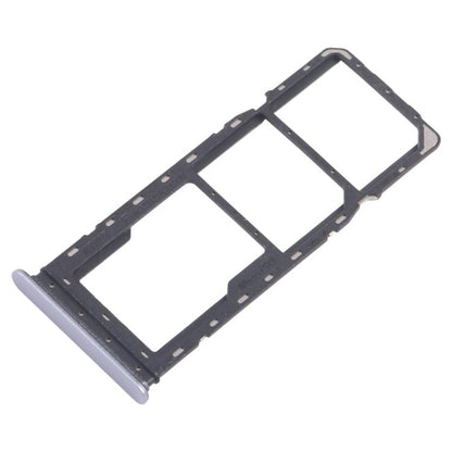 For Realme C65 4G RMX3910 10pcs Original SIM Card Tray + SIM Card Tray + Micro SD Card Tray (Blue) - Card Tray by buy2fix | Online Shopping UK | buy2fix