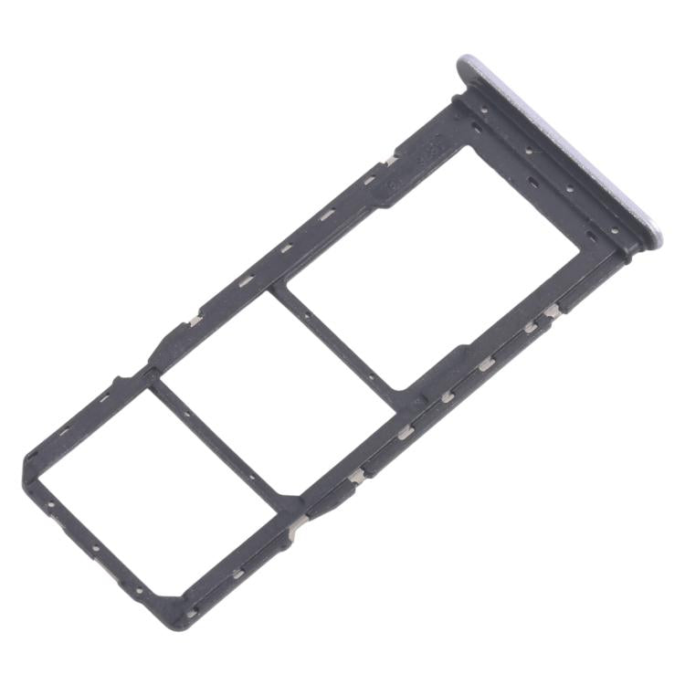 For Realme C65 4G RMX3910 10pcs Original SIM Card Tray + SIM Card Tray + Micro SD Card Tray (Blue) - Card Tray by buy2fix | Online Shopping UK | buy2fix