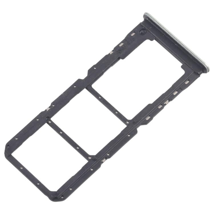 For Realme 11 5G RMX3780 10pcs Original SIM Card Tray + SIM Card Tray + Micro SD Card Tray (Green) - Card Tray by buy2fix | Online Shopping UK | buy2fix