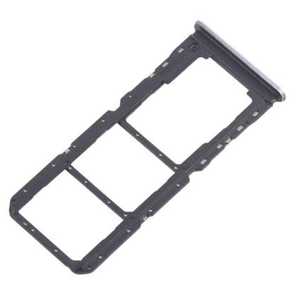 For Realme 11 5G RMX3780 10pcs Original SIM Card Tray + SIM Card Tray + Micro SD Card Tray (Blue) - Card Tray by buy2fix | Online Shopping UK | buy2fix