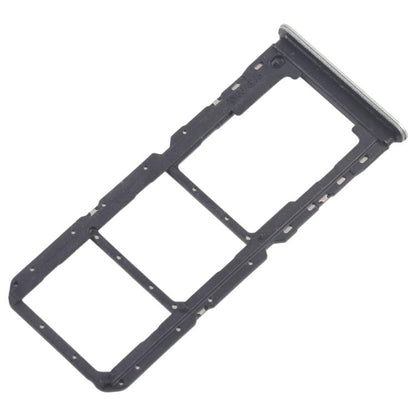 For Realme 11x 5G RMX3785 10pcs Original SIM Card Tray + SIM Card Tray + Micro SD Card Tray (Green) - Card Tray by buy2fix | Online Shopping UK | buy2fix