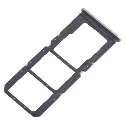 For Realme C67 4G RMX3890 10pcs Original SIM Card Tray + SIM Card Tray + Micro SD Card Tray (Light Green) - Card Tray by buy2fix | Online Shopping UK | buy2fix