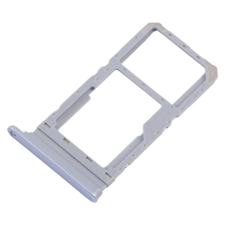 For Realme 12 5G RMX3999 10pcs Original SIM Card Tray + SIM Card Tray / Micro SD Card Tray (Blue) - Card Tray by buy2fix | Online Shopping UK | buy2fix