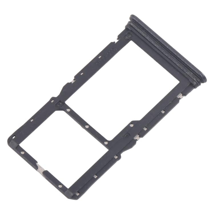 For Realme 10 Pro 5G RMX3663 RMX3660 RMX3661 10pcs Original SIM Card Tray + SIM Card Tray / Micro SD Card Tray (Black) - Card Tray by buy2fix | Online Shopping UK | buy2fix
