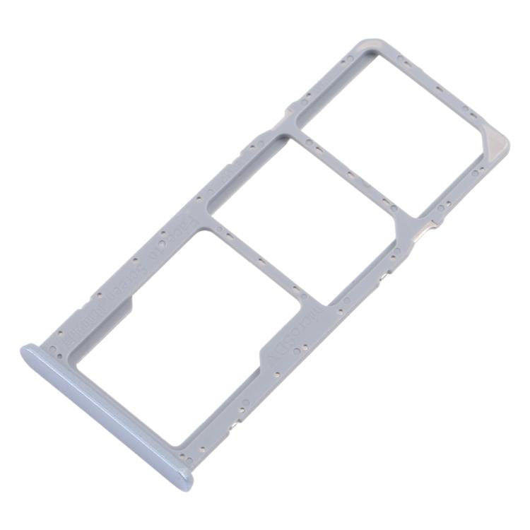 For Realme C63 4G 10pcs Original SIM Card Tray + SIM Card Tray + Micro SD Card Tray (Purple) - Card Tray by buy2fix | Online Shopping UK | buy2fix