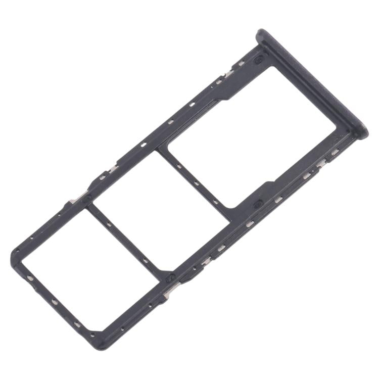 For Realme Narzo N63 4G 10pcs Original SIM Card Tray + SIM Card Tray + Micro SD Card Tray (Purple) - Card Tray by buy2fix | Online Shopping UK | buy2fix