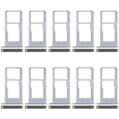 For Realme 12x 5G RMX3997 10pcs Original SIM Card Tray + SIM Card Tray / Micro SD Card Tray (Dark Green) - Card Tray by buy2fix | Online Shopping UK | buy2fix