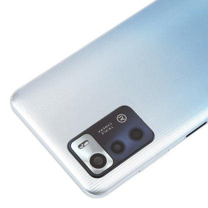 For ZTE Blade V40 Smart Back Cover with Camera Lens Cover(Blue) - For ZTE by buy2fix | Online Shopping UK | buy2fix