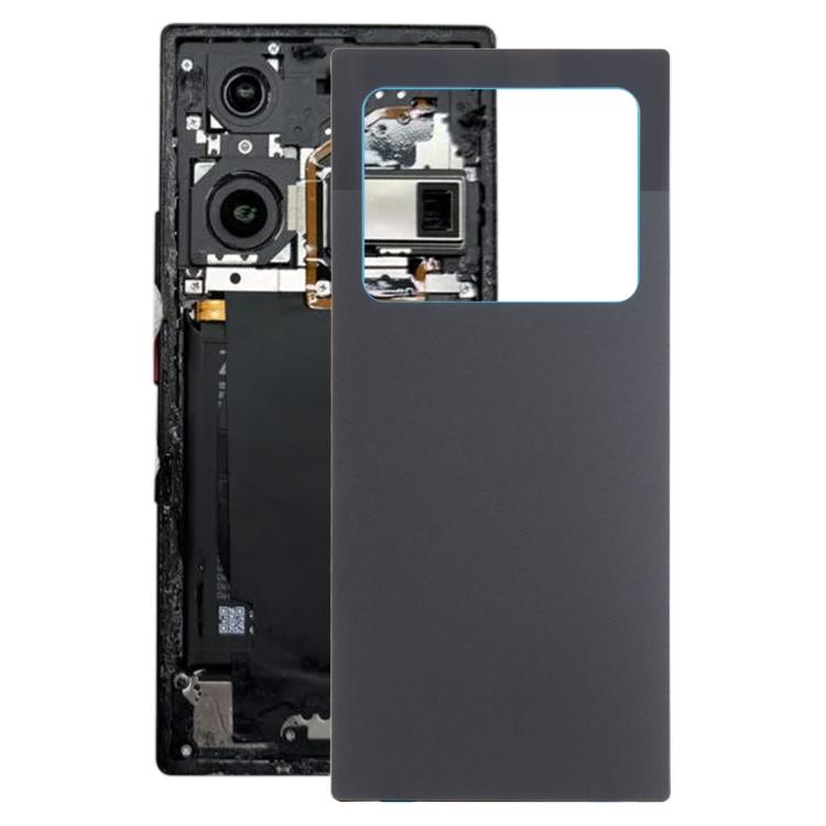 For ZTE Nubia Z50 Ultra NX712J Original Glass Back Cover (Black) - For ZTE by buy2fix | Online Shopping UK | buy2fix