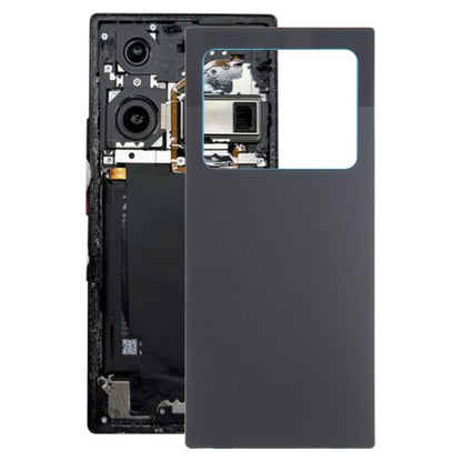 For ZTE Nubia Z50 Ultra NX712J Original Glass Back Cover (Black) - For ZTE by buy2fix | Online Shopping UK | buy2fix
