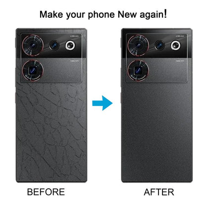 For ZTE Nubia Z50 Ultra NX712J Original Glass Back Cover (Silver) - For ZTE by buy2fix | Online Shopping UK | buy2fix