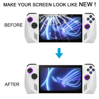 For Asus Rog Ally-RC71L-NH005W Front Screen Outer Glass Lens - Outer Glass Lens by buy2fix | Online Shopping UK | buy2fix