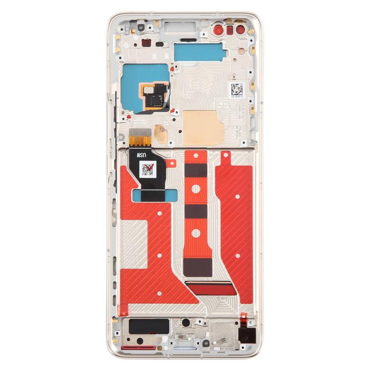 For Honor Magic4 Pro Original LCD Screen Digitizer Full Assembly with Frame, Supporting Fingerprint Identification (Gold) - LCD Screen by buy2fix | Online Shopping UK | buy2fix