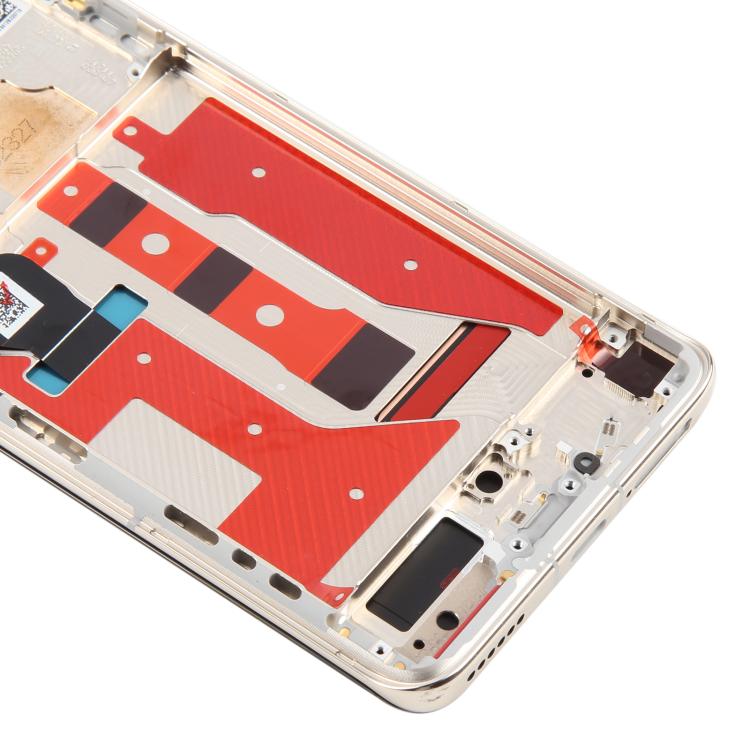 For Honor Magic4 Pro Original LCD Screen Digitizer Full Assembly with Frame, Supporting Fingerprint Identification (Gold) - LCD Screen by buy2fix | Online Shopping UK | buy2fix