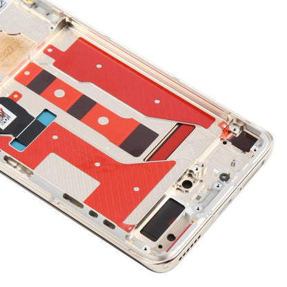 For Honor Magic4 Pro Original LCD Screen Digitizer Full Assembly with Frame, Supporting Fingerprint Identification (Gold) - LCD Screen by buy2fix | Online Shopping UK | buy2fix