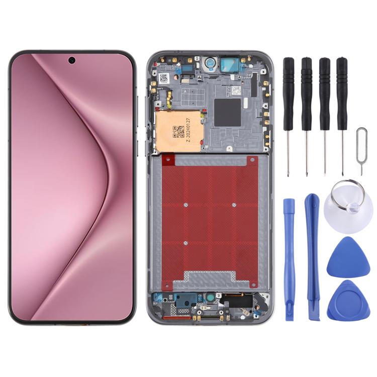 For Huawei Pura 70 Original LCD Screen Digitizer Full Assembly with Frame (Black) - LCD Screen by buy2fix | Online Shopping UK | buy2fix