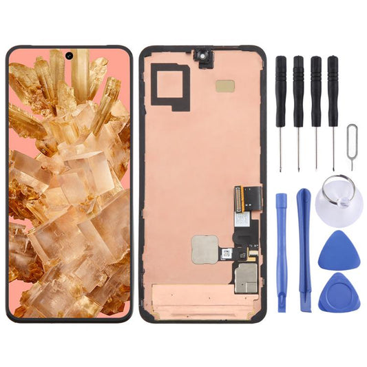 For Google Pixel 8 GKWS6 Original LCD Screen Digitizer Full Assembly with Frame, Including Fingerprint Flex Cable - LCD Screen by buy2fix | Online Shopping UK | buy2fix