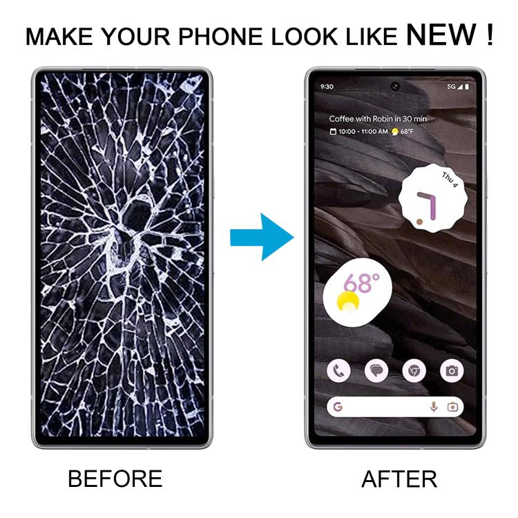 For Google Pixel 7a GWKK3 GHL1X G0DZQ G82U8 Original LCD Screen Digitizer Full Assembly with Frame, Including Fingerprint Flex Cable - LCD Screen by buy2fix | Online Shopping UK | buy2fix