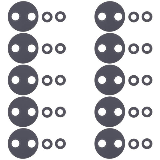 For Xiaomi Civi 2 10pcs Back Camera Lens - Camera by buy2fix | Online Shopping UK | buy2fix