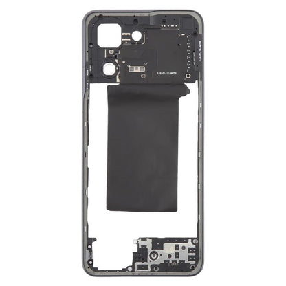 For OPPO Reno8 5G CPH2359 Original Middle Frame Bezel Plate (Black) - Frame Bezel Plate by buy2fix | Online Shopping UK | buy2fix
