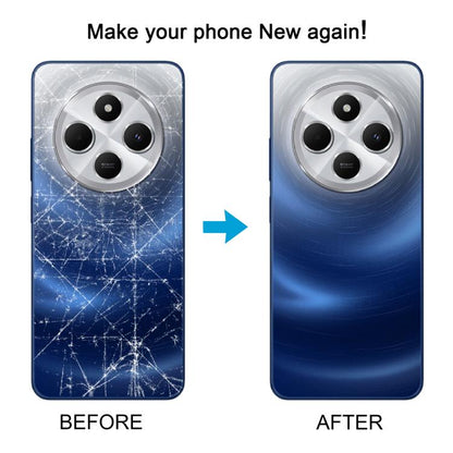 For Xiaomi Redmi 14C 4G OEM Back Cover with Camera Lens Cover(Black) - Back Cover by buy2fix | Online Shopping UK | buy2fix