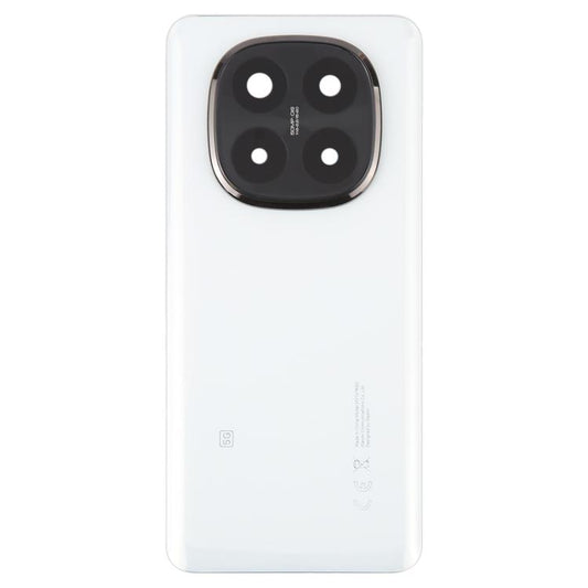 For Xiaomi Redmi Note 14 Pro+ 5G OEM Back Cover with Camera Lens Cover(White) - Back Cover by buy2fix | Online Shopping UK | buy2fix