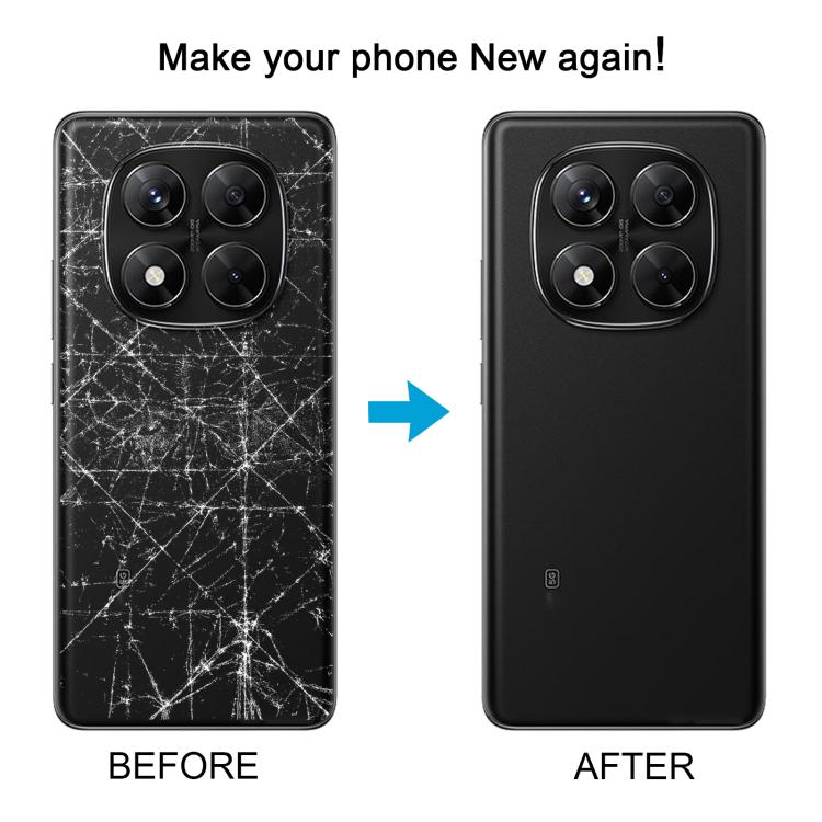 For Xiaomi Redmi Note 14 Pro+ 5G OEM Back Cover(Black) - Back Cover by buy2fix | Online Shopping UK | buy2fix