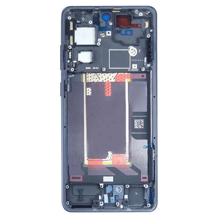 For OnePlus Ace 5 PKG110 Middle Frame Bezel Plate (Black) - Frame Bezel Plate by buy2fix | Online Shopping UK | buy2fix