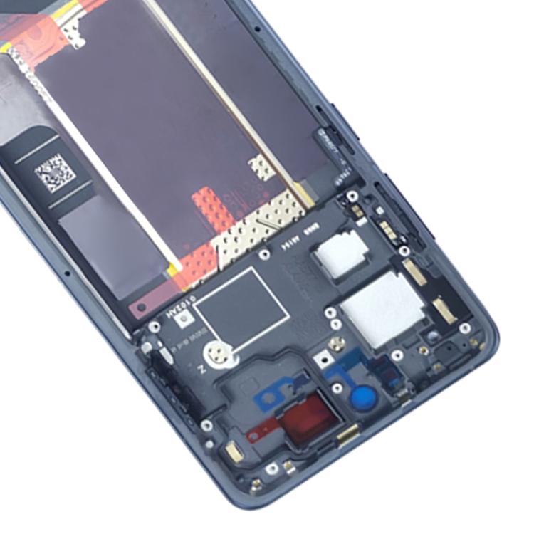 For OnePlus Ace 5 PKG110 Middle Frame Bezel Plate (Black) - Frame Bezel Plate by buy2fix | Online Shopping UK | buy2fix