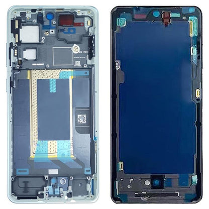 For OnePlus Ace 5 PKG110 Middle Frame Bezel Plate (Cyan) - Frame Bezel Plate by buy2fix | Online Shopping UK | buy2fix
