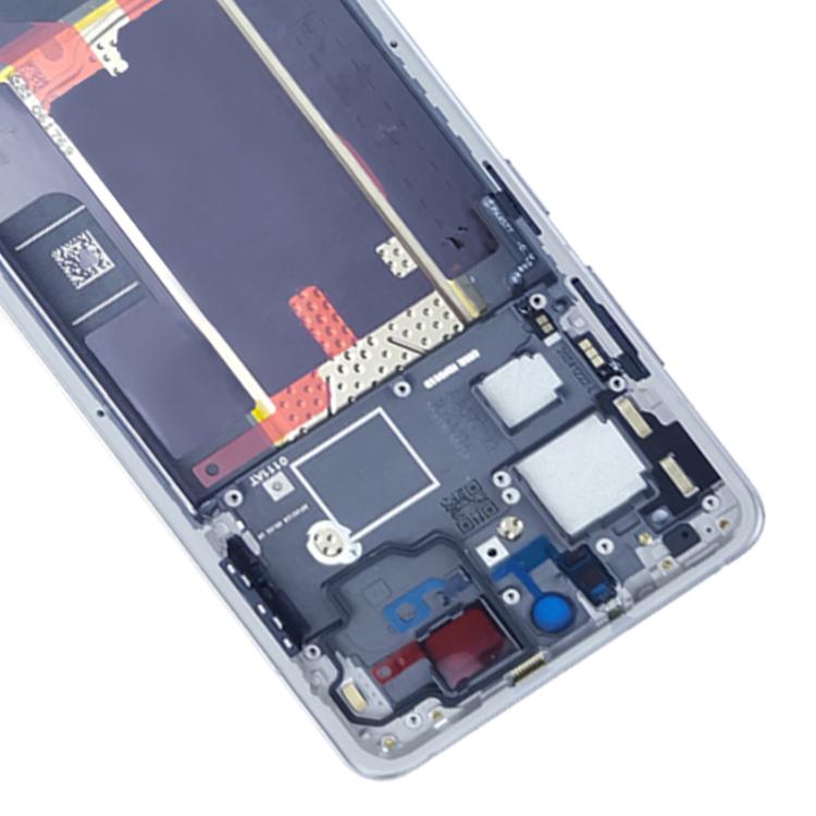 For OnePlus Ace 5 PKG110 Middle Frame Bezel Plate (Titanium Color) - Frame Bezel Plate by buy2fix | Online Shopping UK | buy2fix